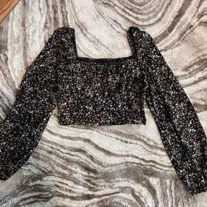 Floral long sleeve